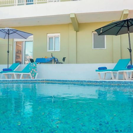 Greek Style Ground Floor Apartment & Pool Ialysos  Exteriör bild