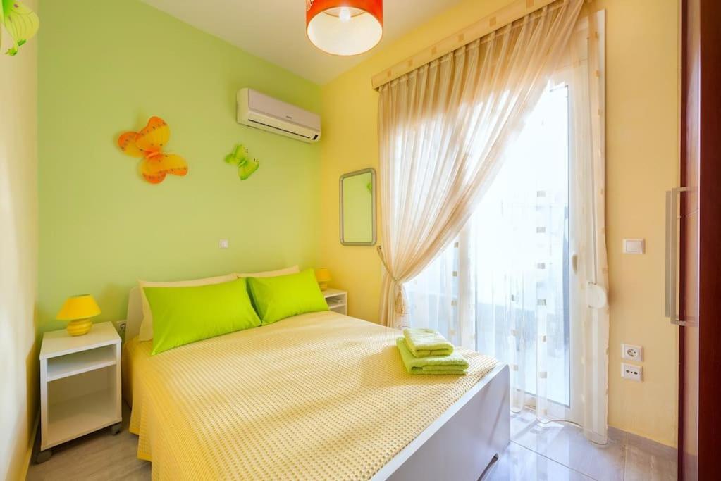 Greek Style Ground Floor Apartment & Pool Ialysos  Exteriör bild