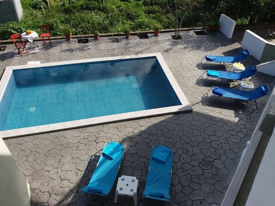 Greek Style Ground Floor Apartment & Pool Ialysos  Exteriör bild